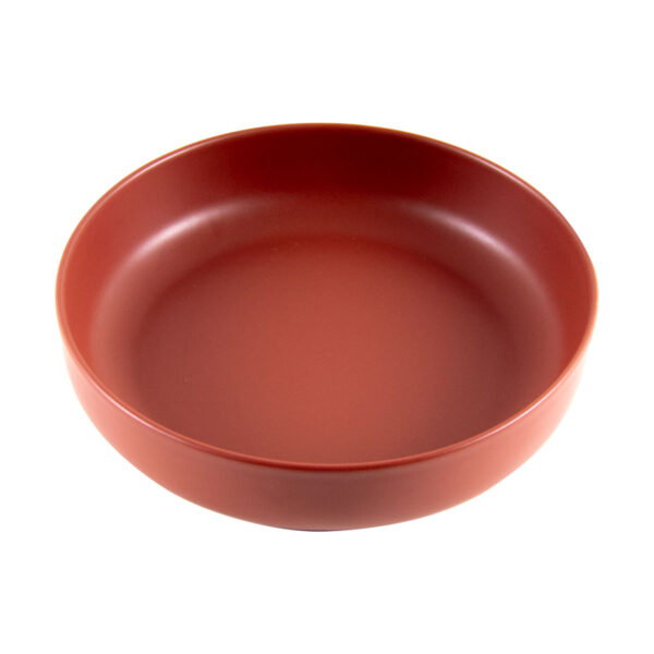 PLATO 19 CM. HONDO FUTURA TERRACOTA MATE - Imagen 5